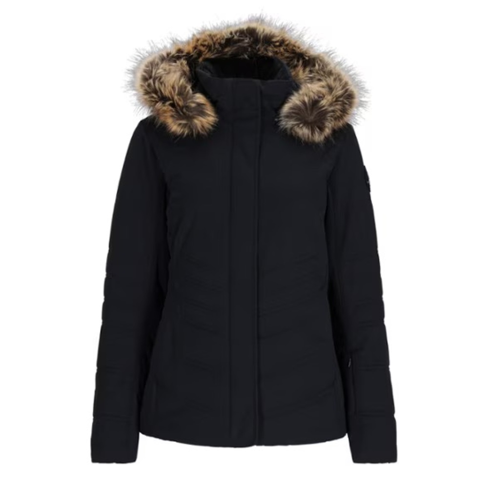 Obermeyer Tuscany Black Ski Jacket size 8